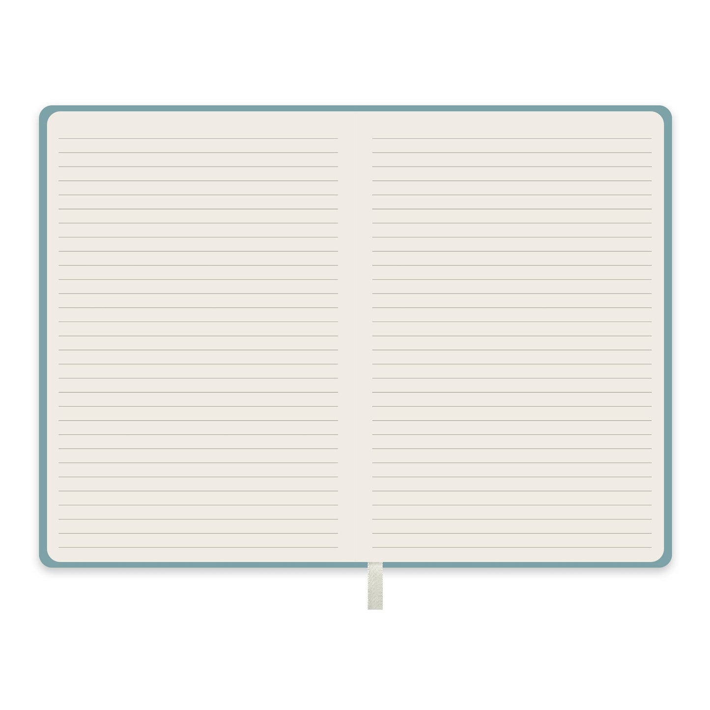 Softcover Journal – A5, Lined Pages, Gold Trim