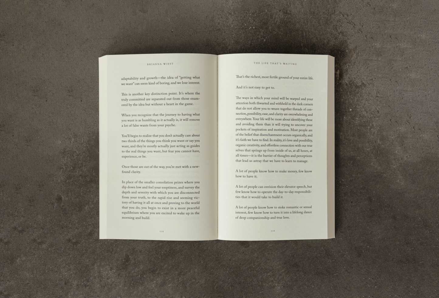 The Life That's Waiting by Brianna Wiest