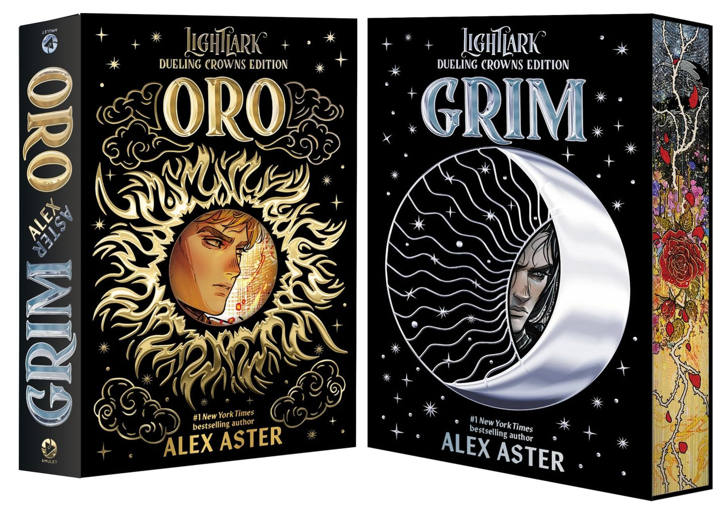 Grim and Oro: Dueling Crowns Edition (A Lightlark Saga Deluxe Companion Book) by Alex Aste
