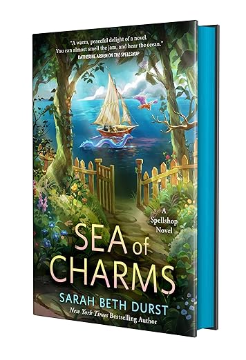 Sea of Charms: A Spellshop Novel July 28th 2026 (Deluxe Edition) by Sarah Beth Durst