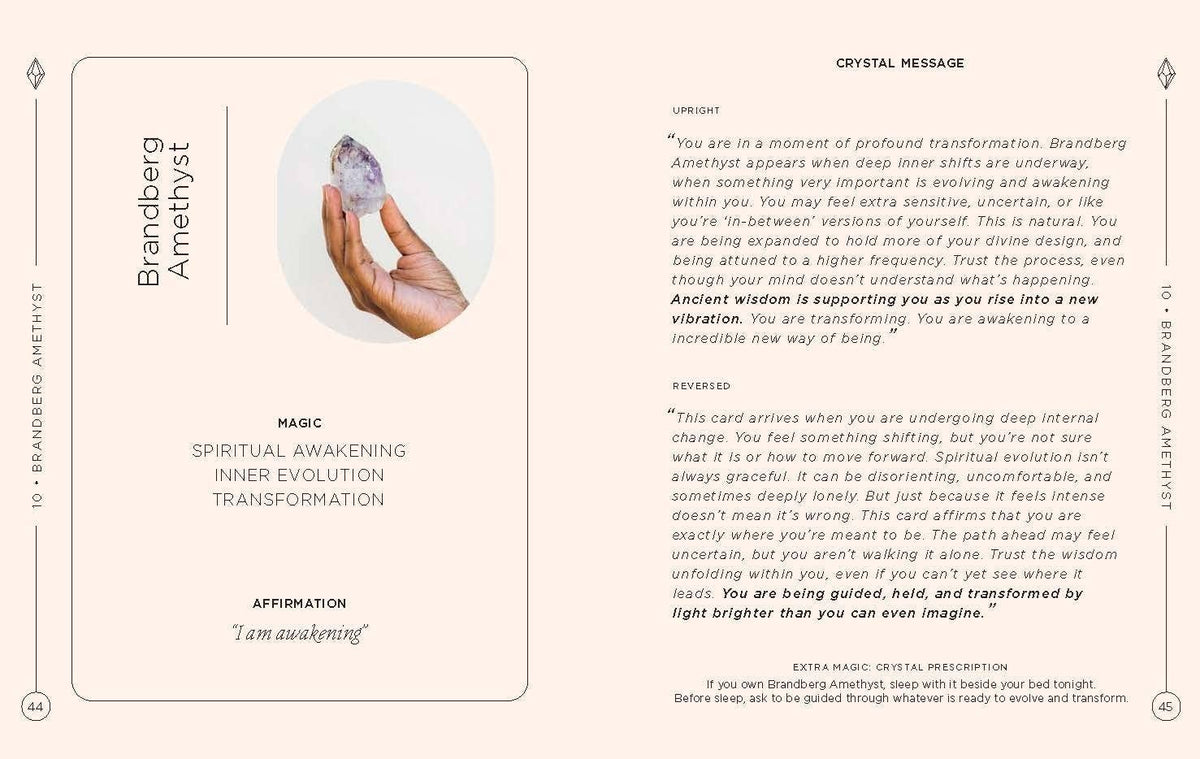 Crystals: The Oracle Deck