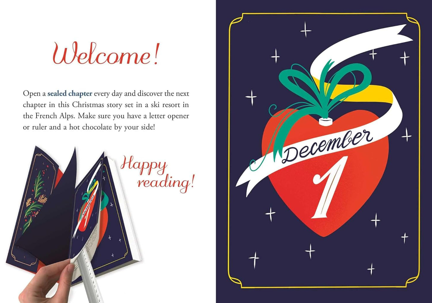 A Heart for Christmas: Advent Romance by Sophie Jomain