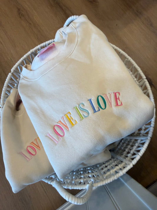 Love is Love sweater
