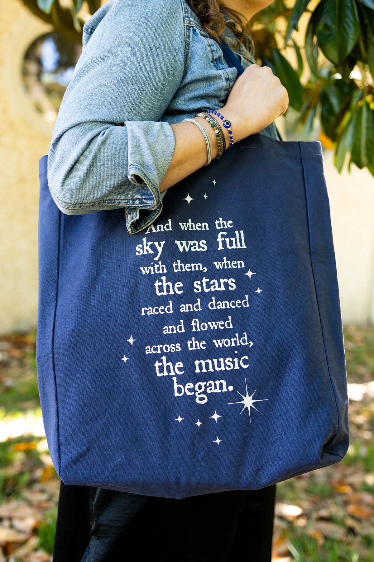 Canvas Tote, Night Court