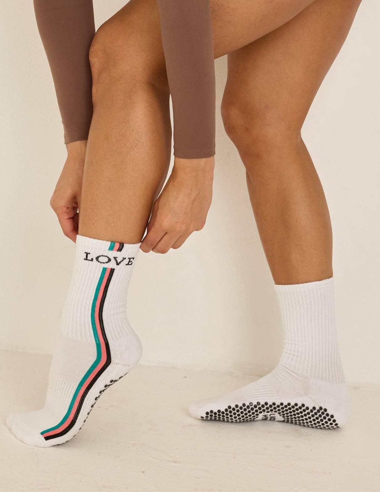 The Retro Grip Sock