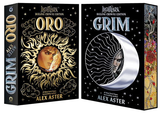 Grim and Oro: Dueling Crowns Edition (A Lightlark Saga Deluxe Companion Book) by Alex Aste