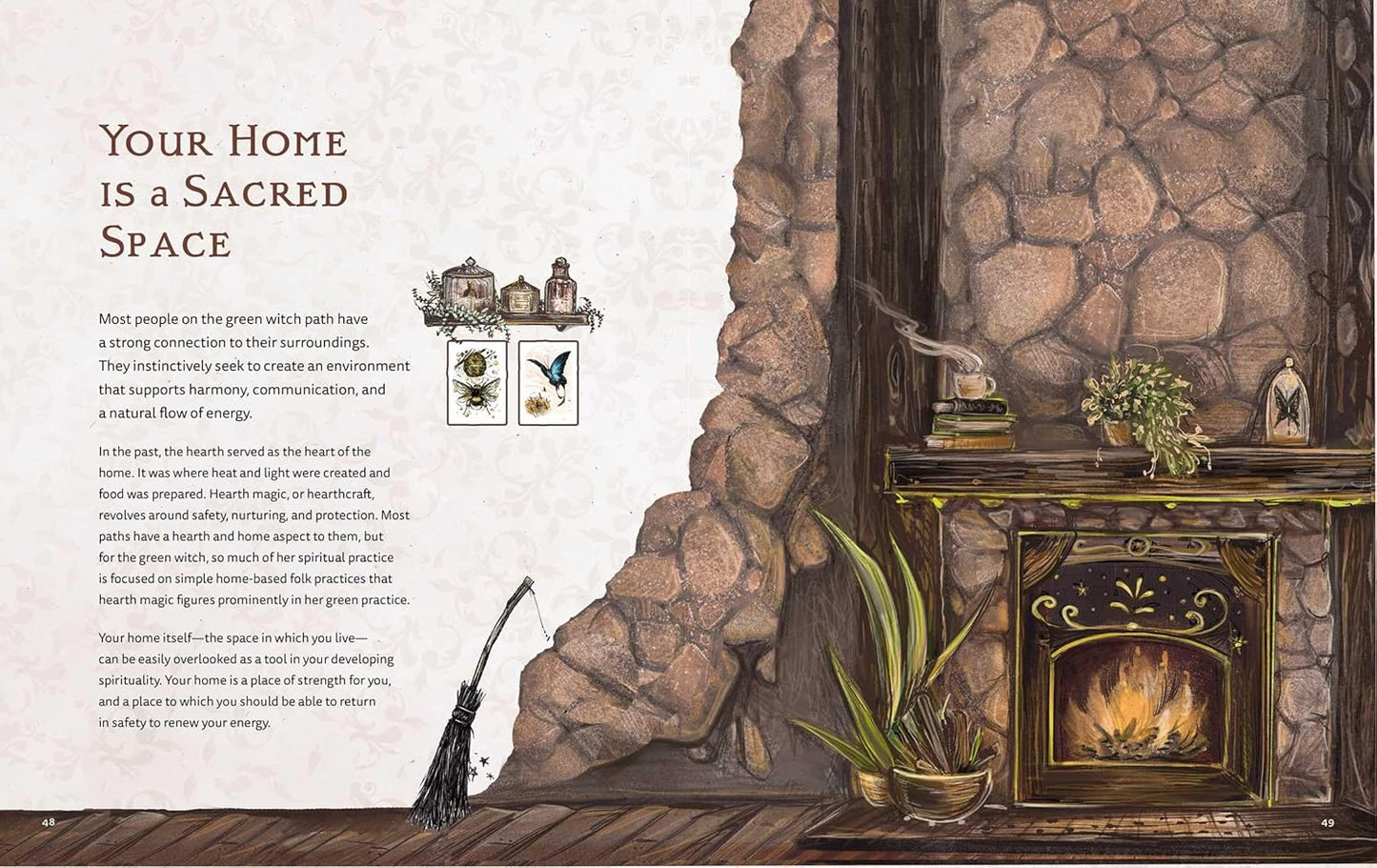 The Green Witch Illustrated: An Enchanting Immersion Into the Magic of Natural Witchcraft (Green Witch Witchcraft Series) by Arin Murphy-Hiscock