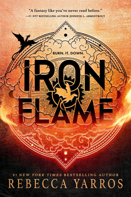Iron Flame by Rebecca Yarros Sprayed Edges