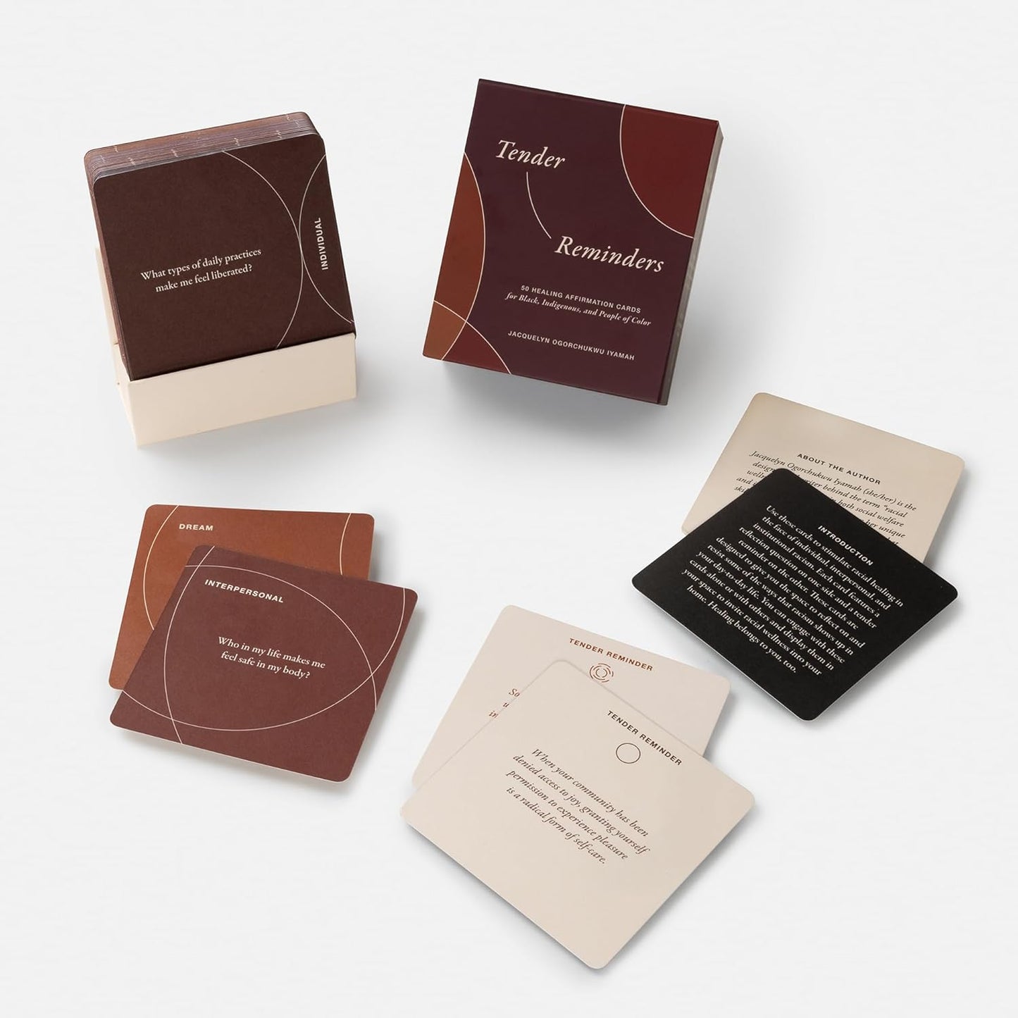 Tender Reminder Affirmation Cards by Jacquelyn Ogorchukwu Iyamah