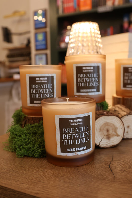 Breathe Between The Lines Candle