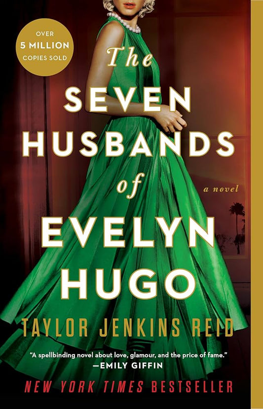 The Seven Husbands of Evelyn Hugo by Taylor Jenkins Reid paperback