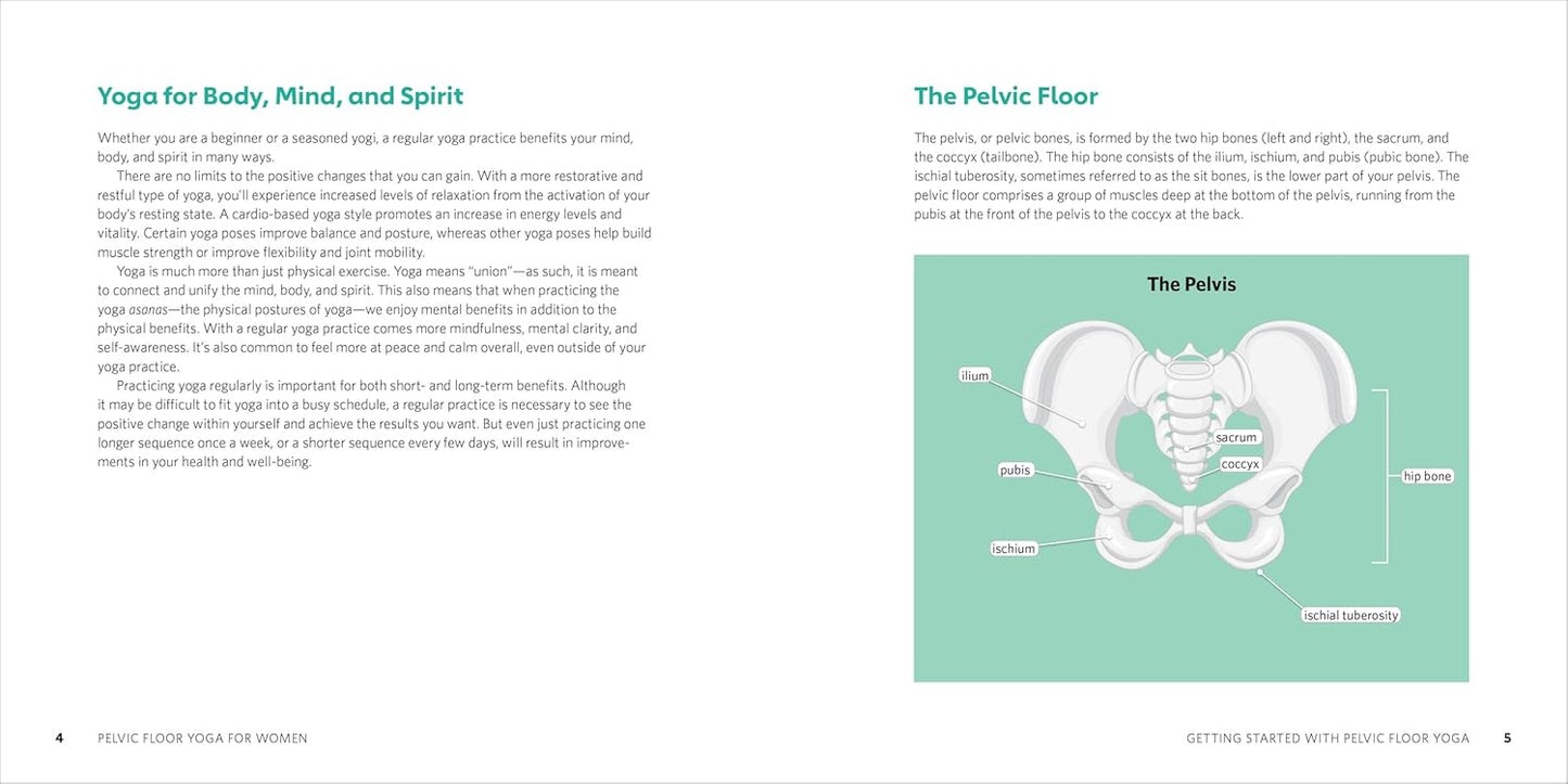 Pelvic Floor Yoga for Women: Simple Poses for Healing Your Body and Boosting Strength by Christina D'Arrigo