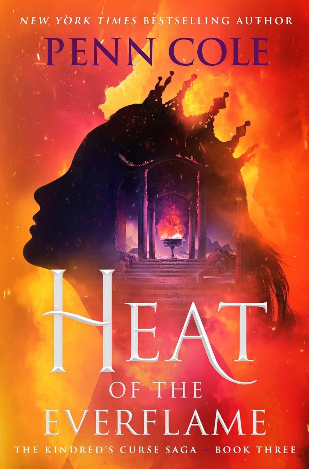 Heat of the Everflame (#3The Kindred’s Curse Saga) by Penn Cole