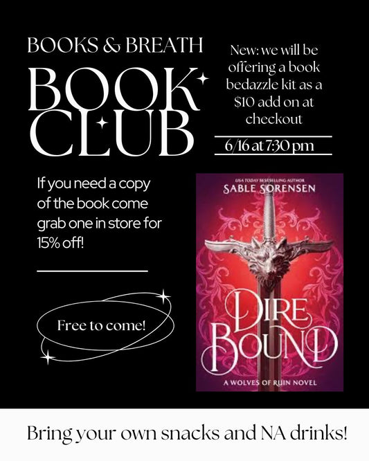 Dire Bound by Sable Sorensen - Book Club Meeting 6/16/26 7:30 pm