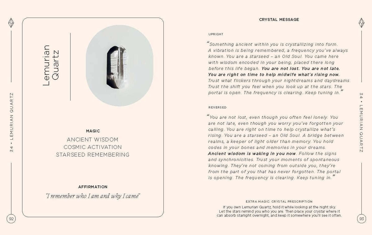 Crystals: The Oracle Deck